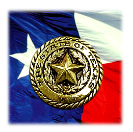 a State of Texas law enforcement badge